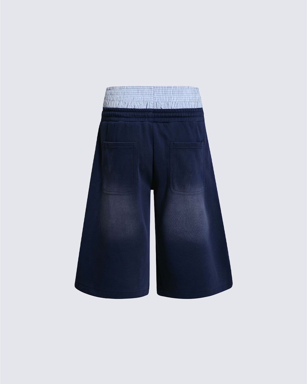 American Retro Sporty Layered Shorts New