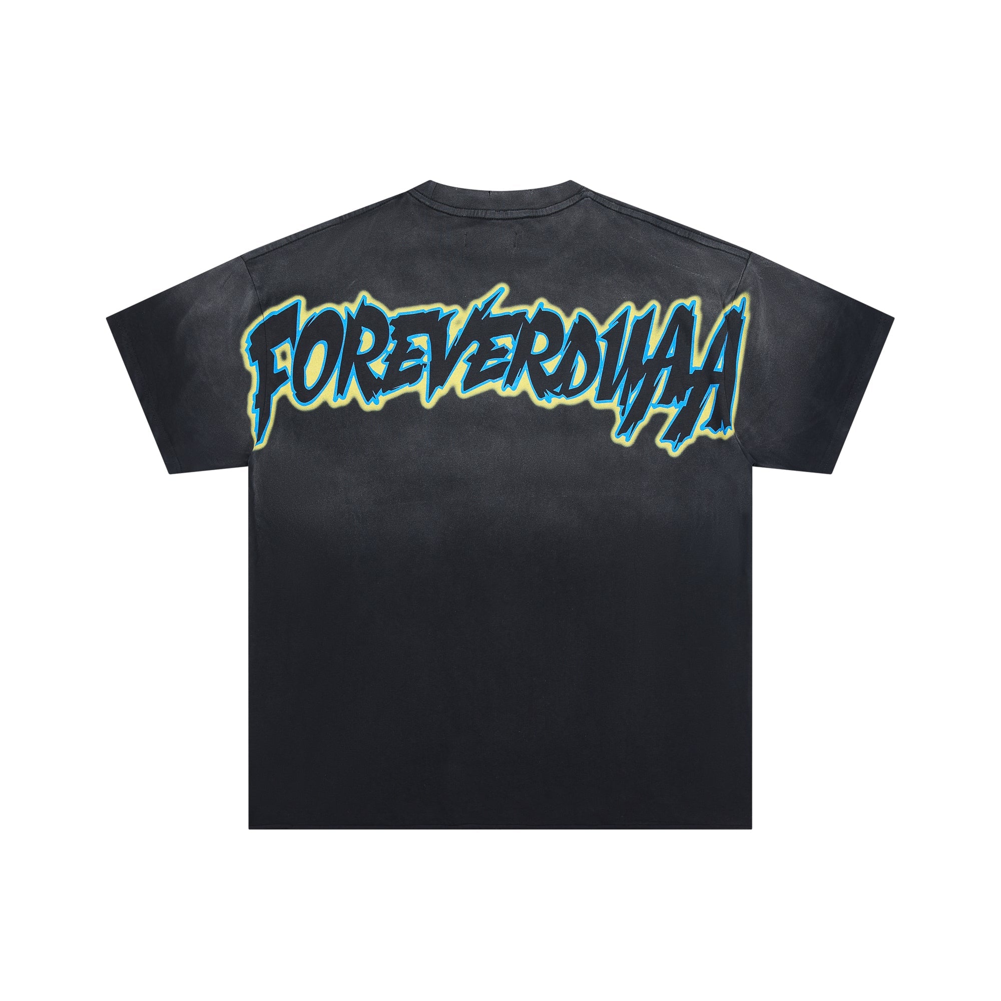 DUAA UFO Alien Sci‑Fi FOREVERDUAA Vintage Graphic Tee