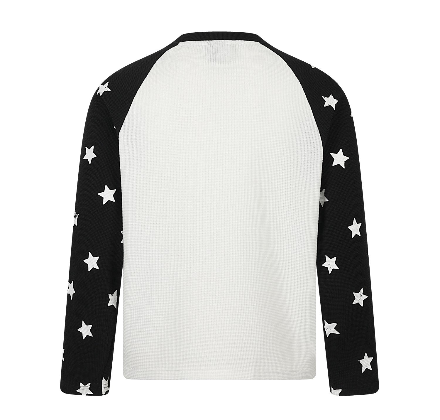 Omirad Star Raglan Waffle Long Sleeve Tee