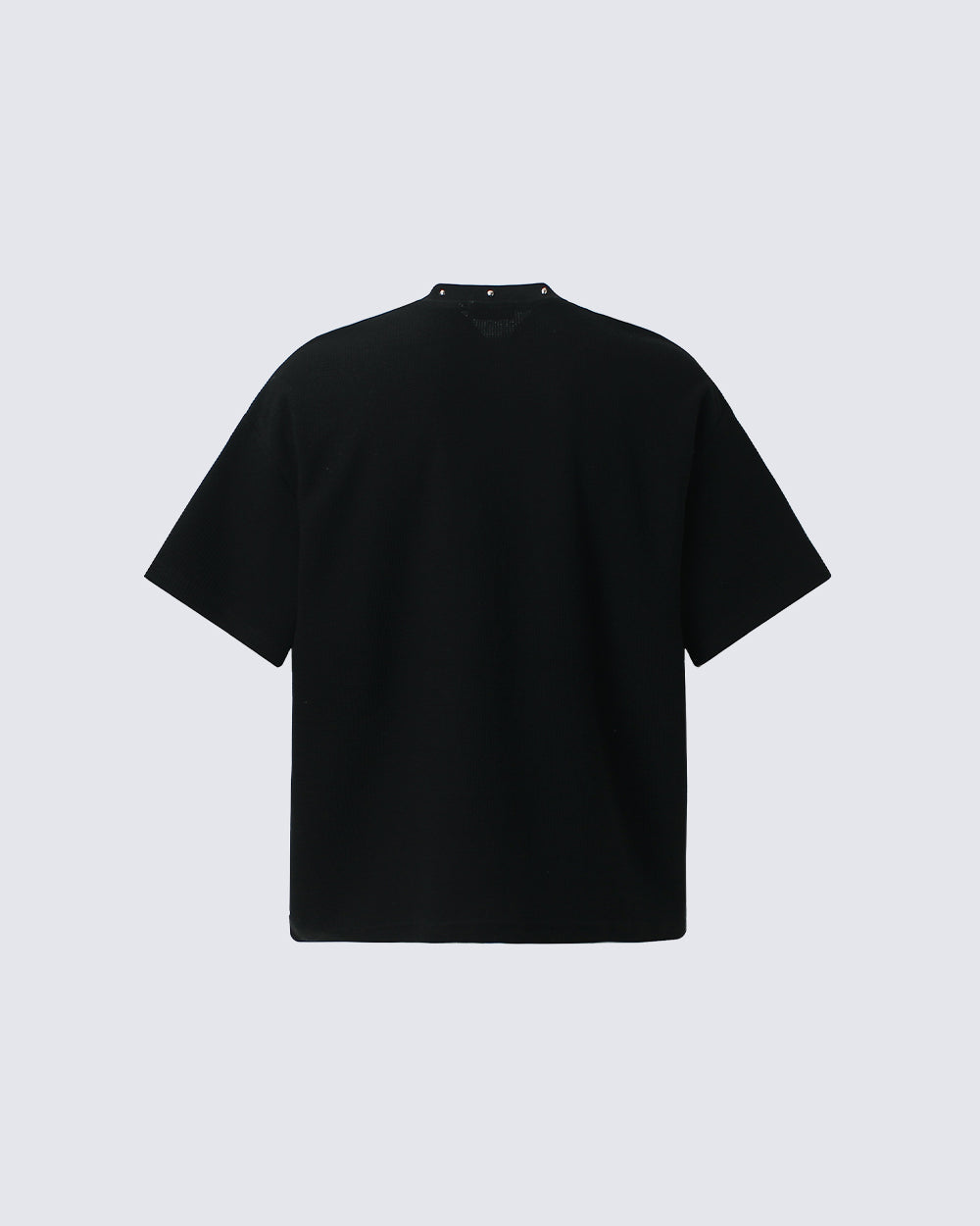 Dark Gothic Cross Graphic Oversized Tee