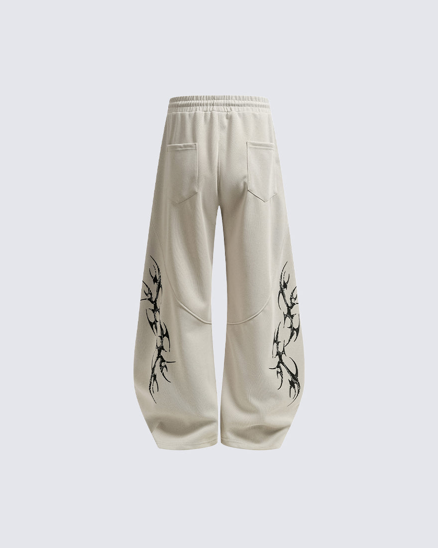 American Machete Hip Hop Draped Casual Pants