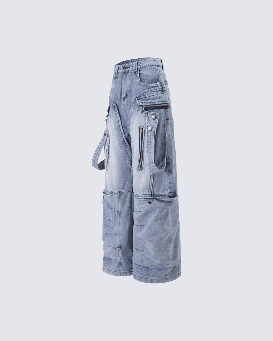 American Heavy-Duty High-Street New Jeans