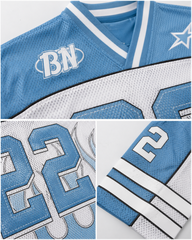 Sport Mesh Number Graphic Jersey Tee