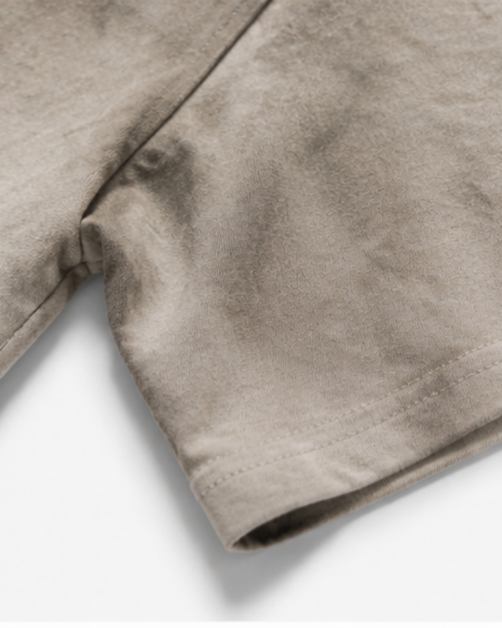 Safety Pin Accent Washed Tee