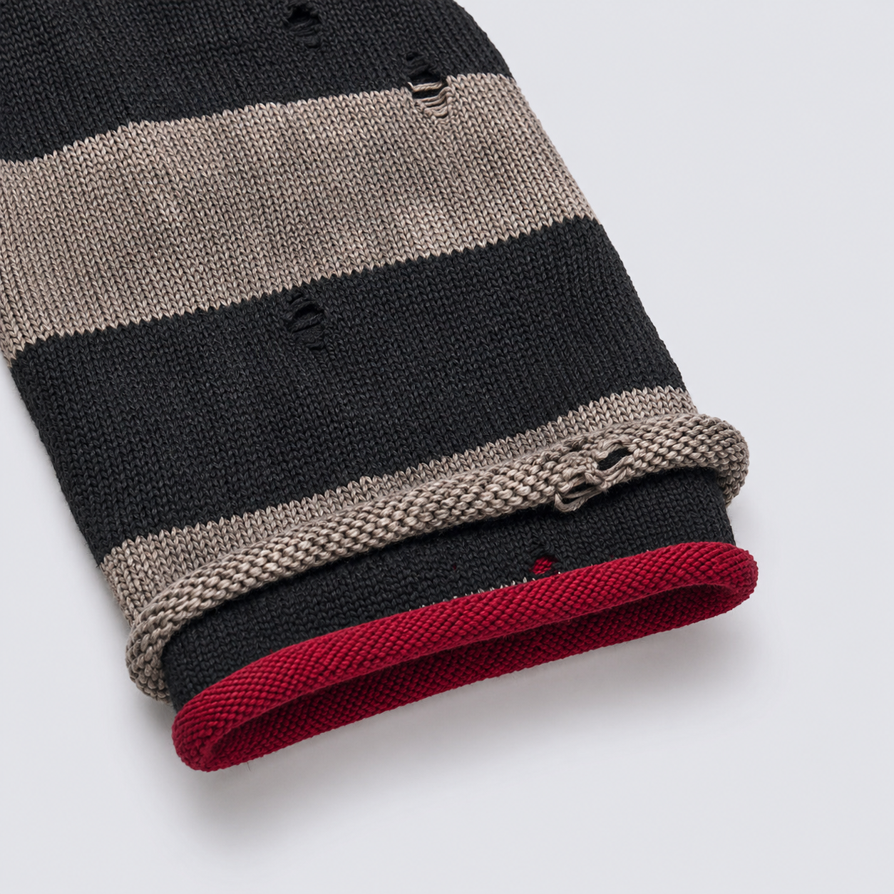 American Street Style Striped Long-Sleeved T-Shirt
