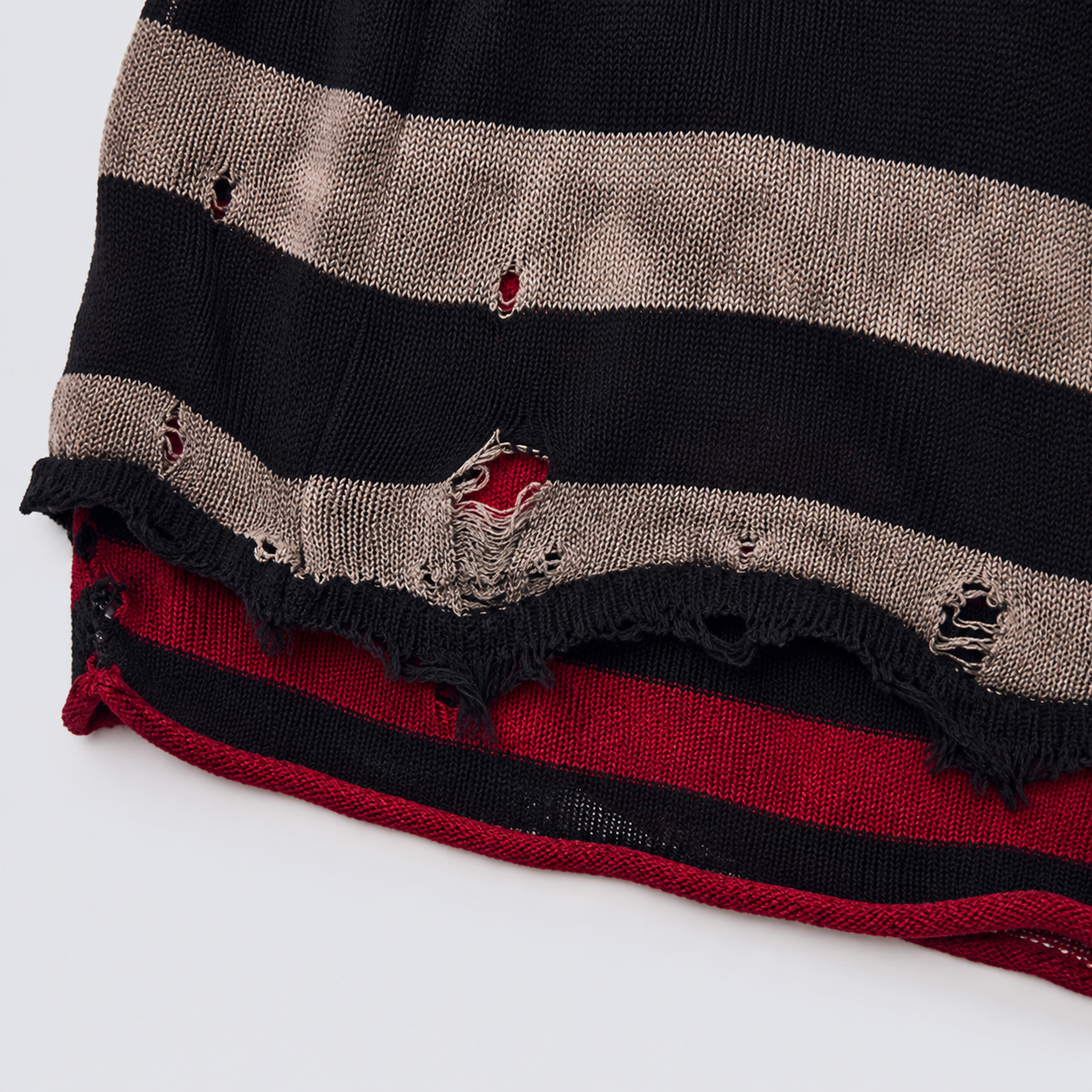 American Street Style Striped Long-Sleeved T-Shirt