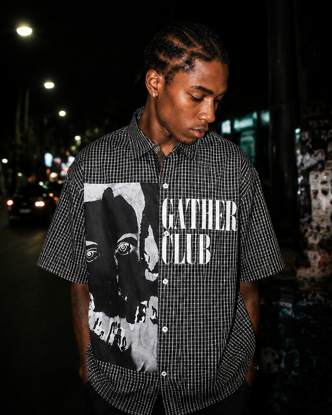 Retro American Plaid Design Shirt