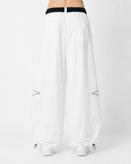 American-Style Minimalist Striped Casual Pants