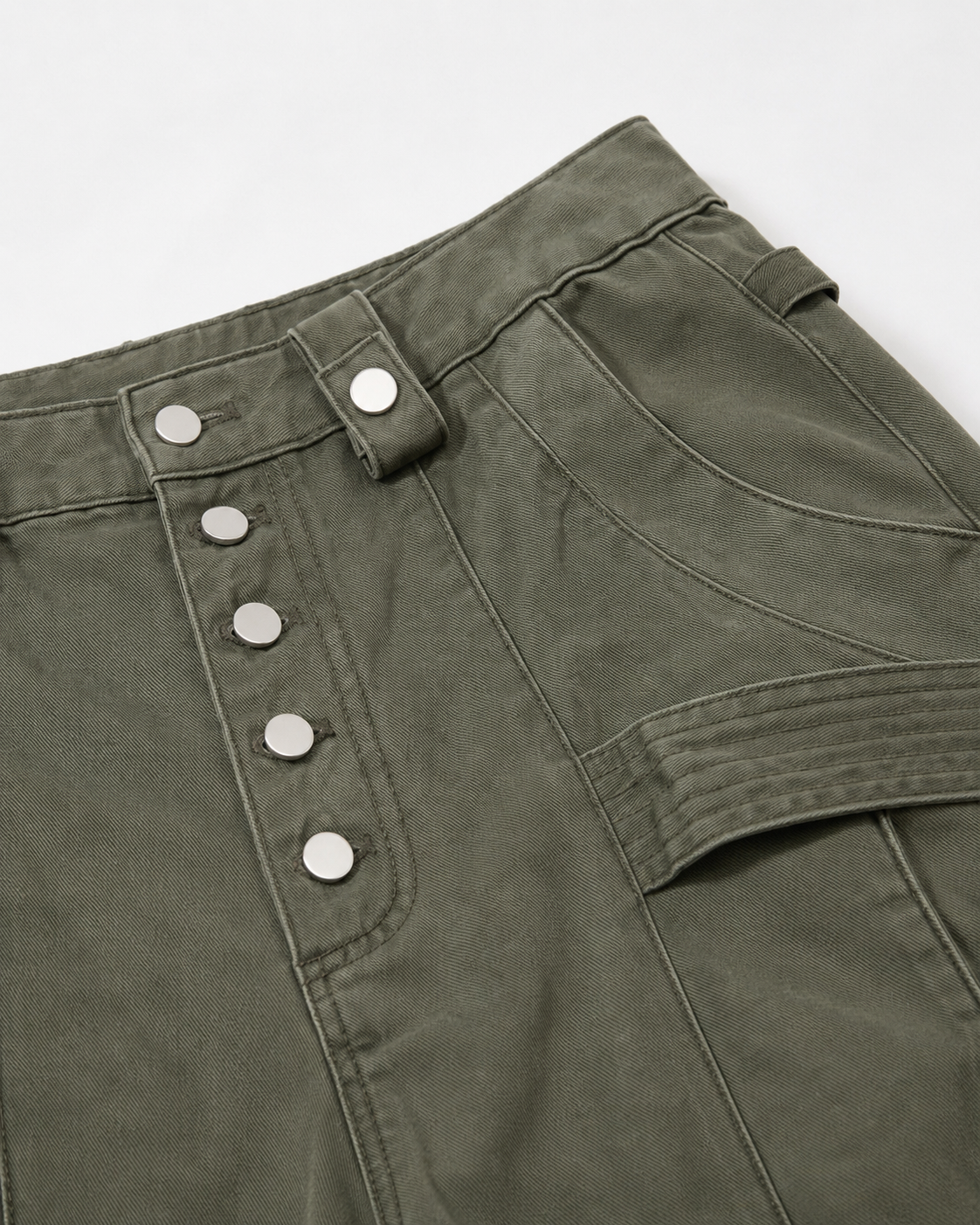 American Retro High-Street Workwear Shorts