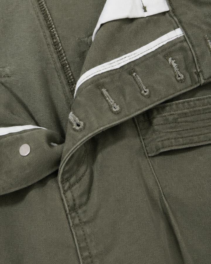 American Retro High-Street Workwear Shorts