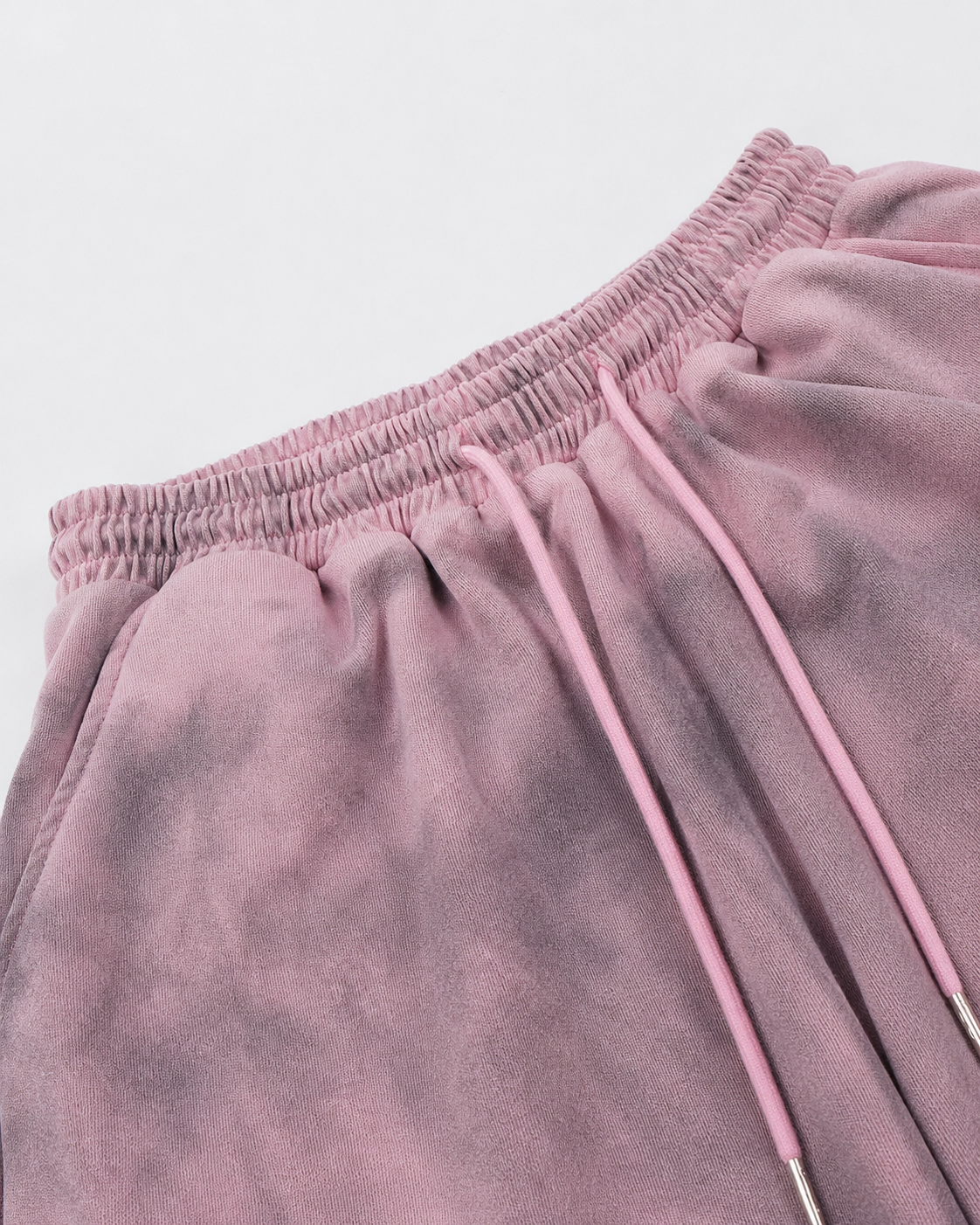 Vintage Washed Tie-Dye Wide-Leg Sweatpants