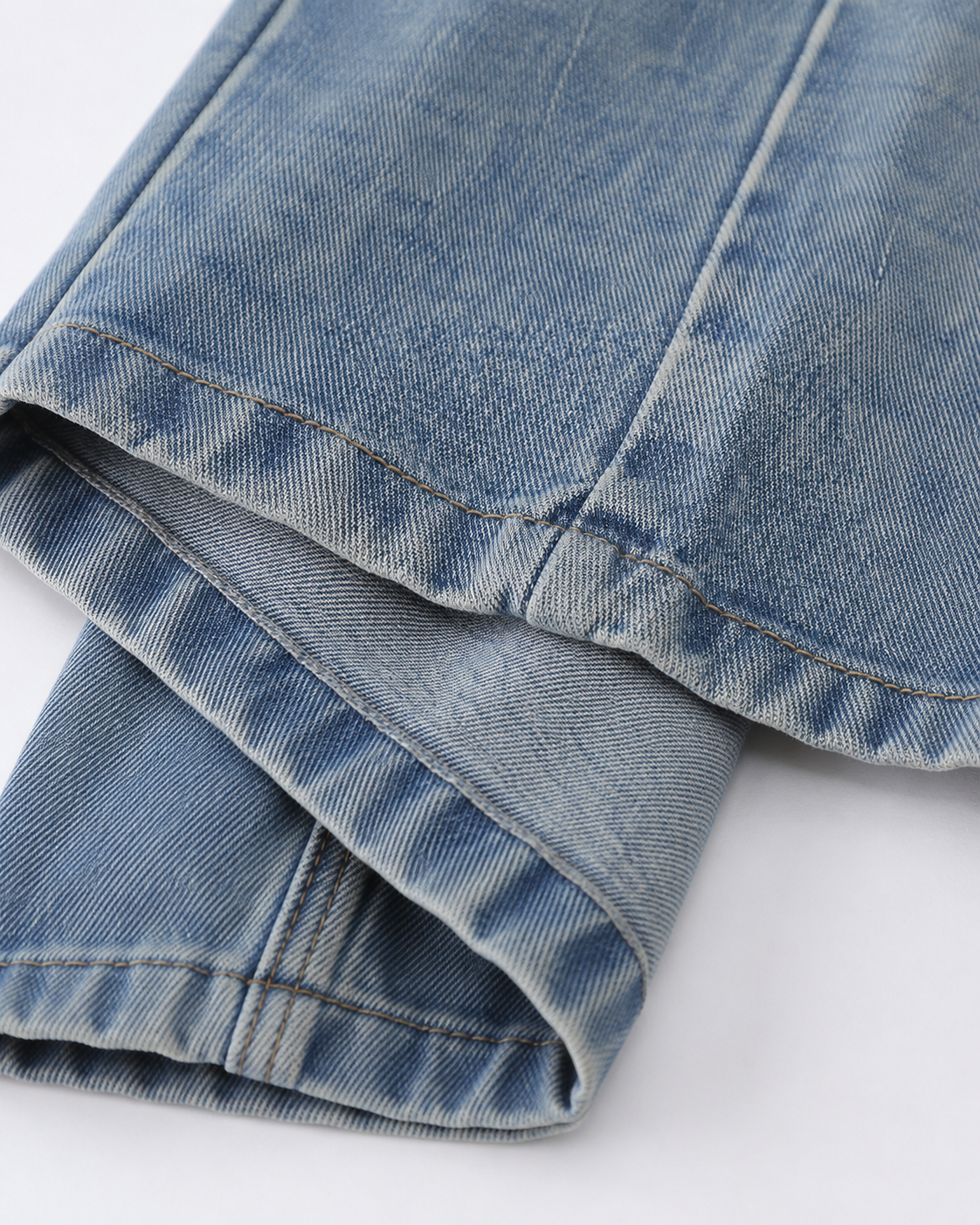 Vintage Washed Tie-Dye Wide-Leg Sweatpants