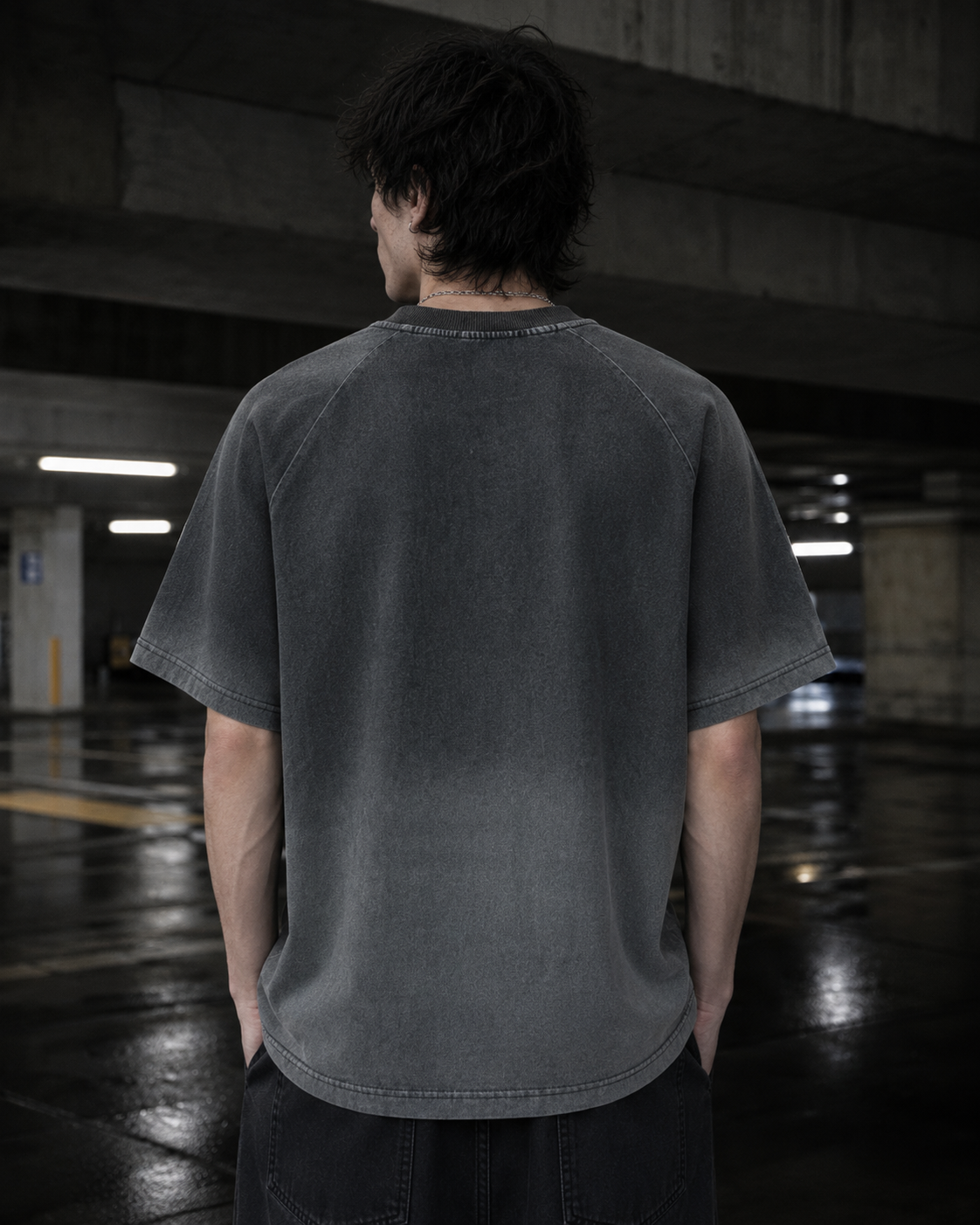 Graphic Oversized Patch Casual Tee
