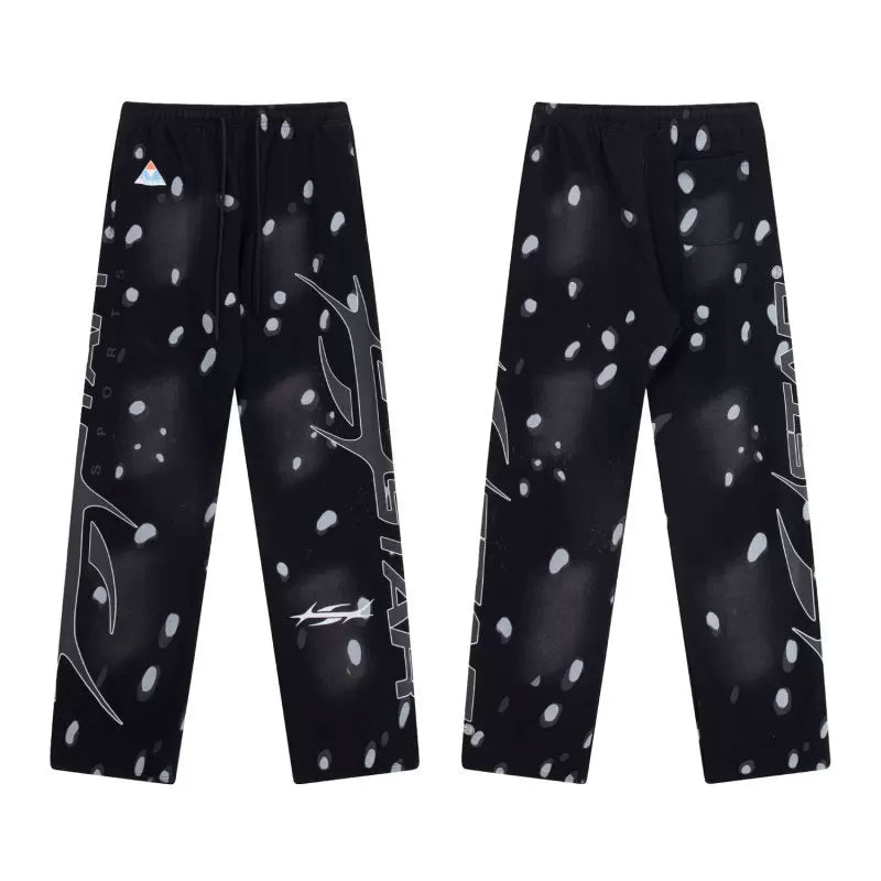 Hellstar Straight Micro Flare Pants Black
