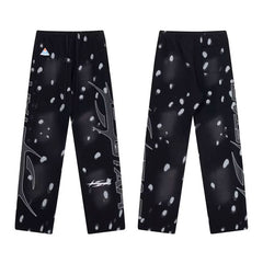 Hellstar Straight Micro Flare Pants Black