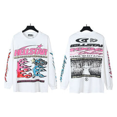 Hellstar High Street LS Tee White