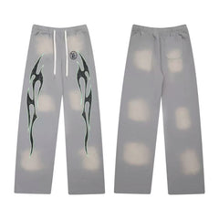 Hellstar Washed Fit Pants grey