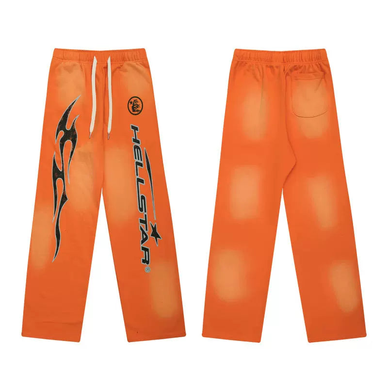 Hellstar Retro Loose Pants Orange