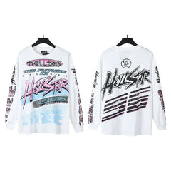 Hellstar Classic Long Sleeve Tee White 36