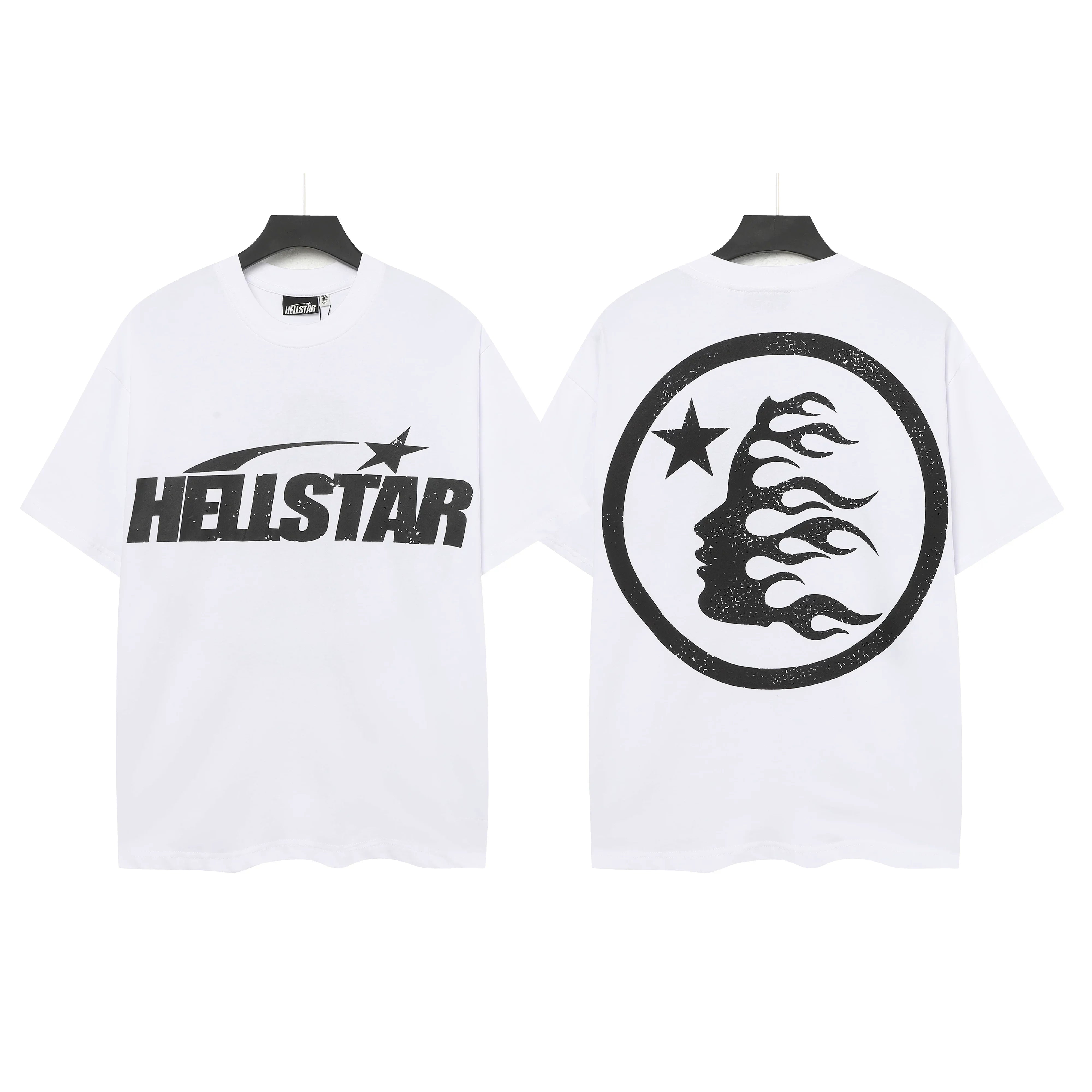 Hellstar Short Sleeve Graffiti Tee White
