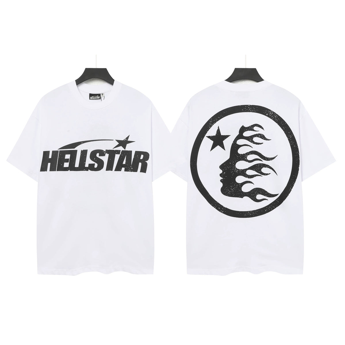 Hellstar Short Sleeve Graffiti Tee White