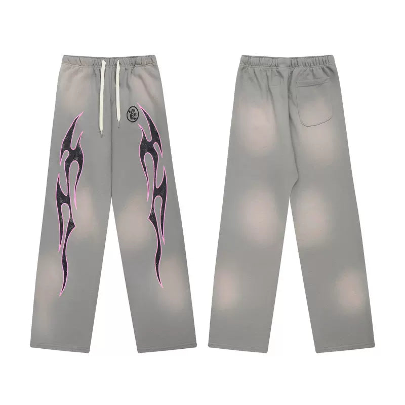 Hellstar Washed Everyday Pants Grey