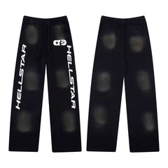 Hellstar Retro Street Long Pants Black