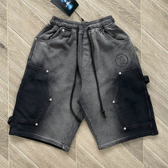 Hellstar Studios Sports Snap Shorts Black