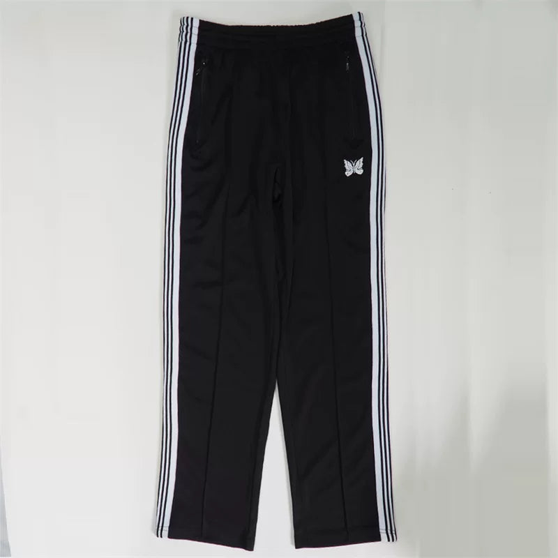 Needles Multi Color Butterfly Side Stripe Straight Track Pants