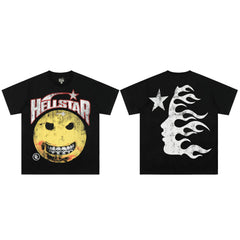 Hellstar Loose Digital Graffiti Tee Black
