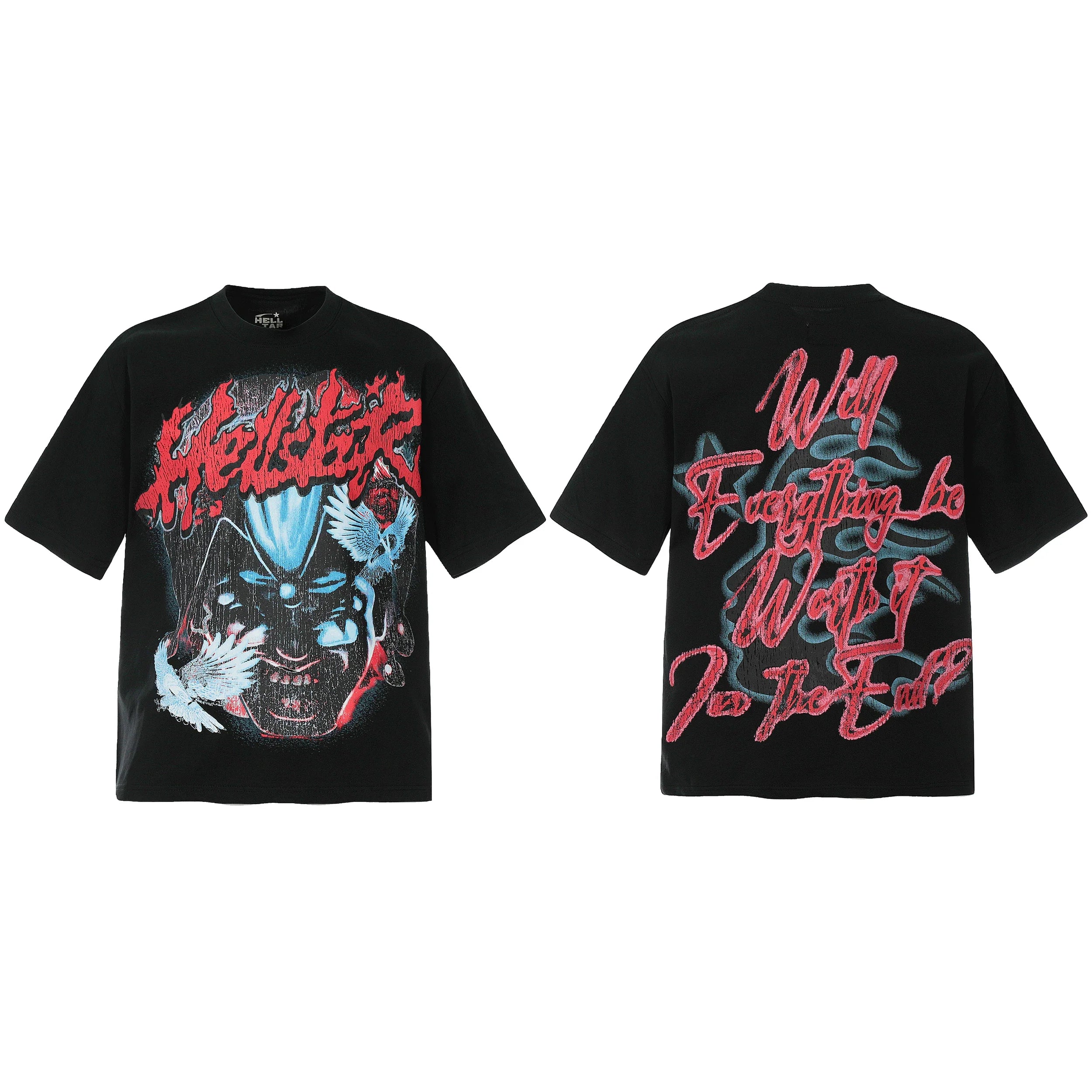 Hellstar Vintage High Street Tee Black