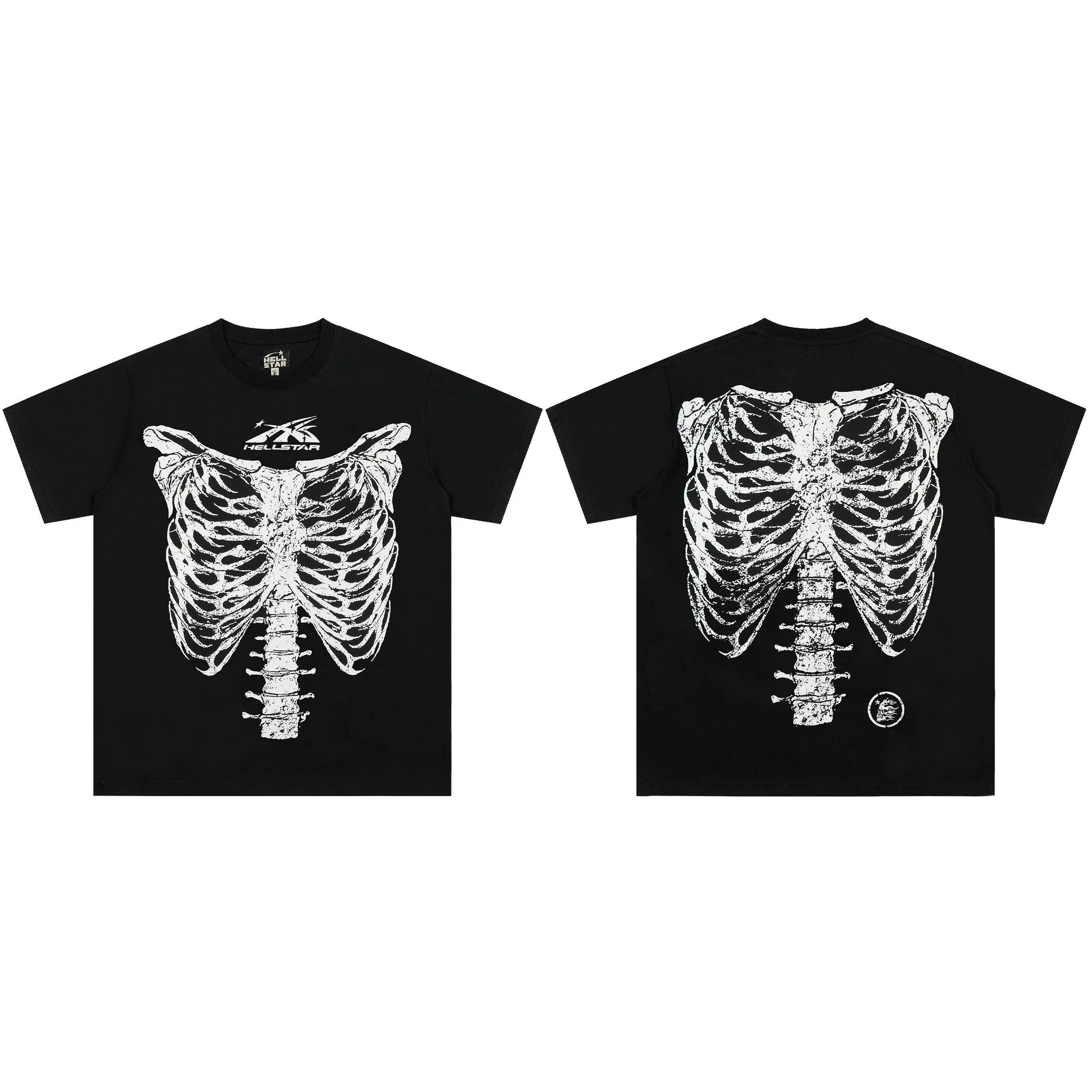Hellstar Vintage Digital Graffiti T-Shirt Black