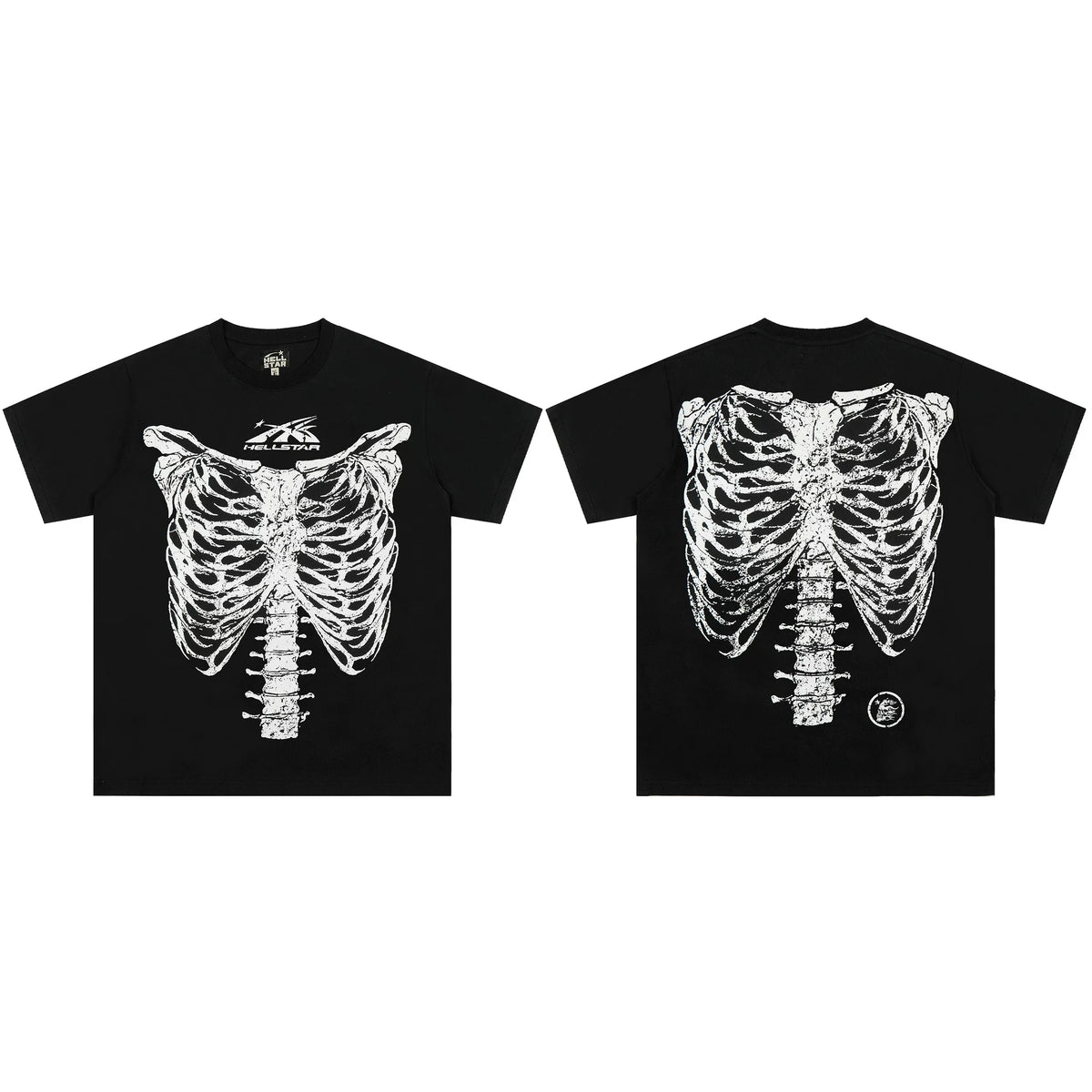 Hellstar Vintage Digital Graffiti T-Shirt Black