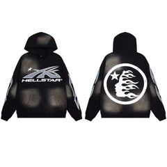 Hellstar American Retro Hoodie Black