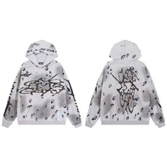 Hellstar Vintage Washed Hoodie Gray