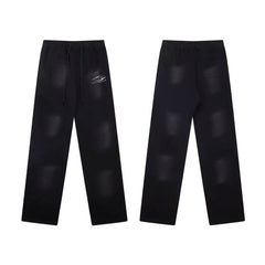 Hellstar Micro Flare Washed Pants Black