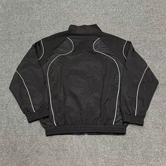 Trapstar Unisex Zip Jacket Black coat