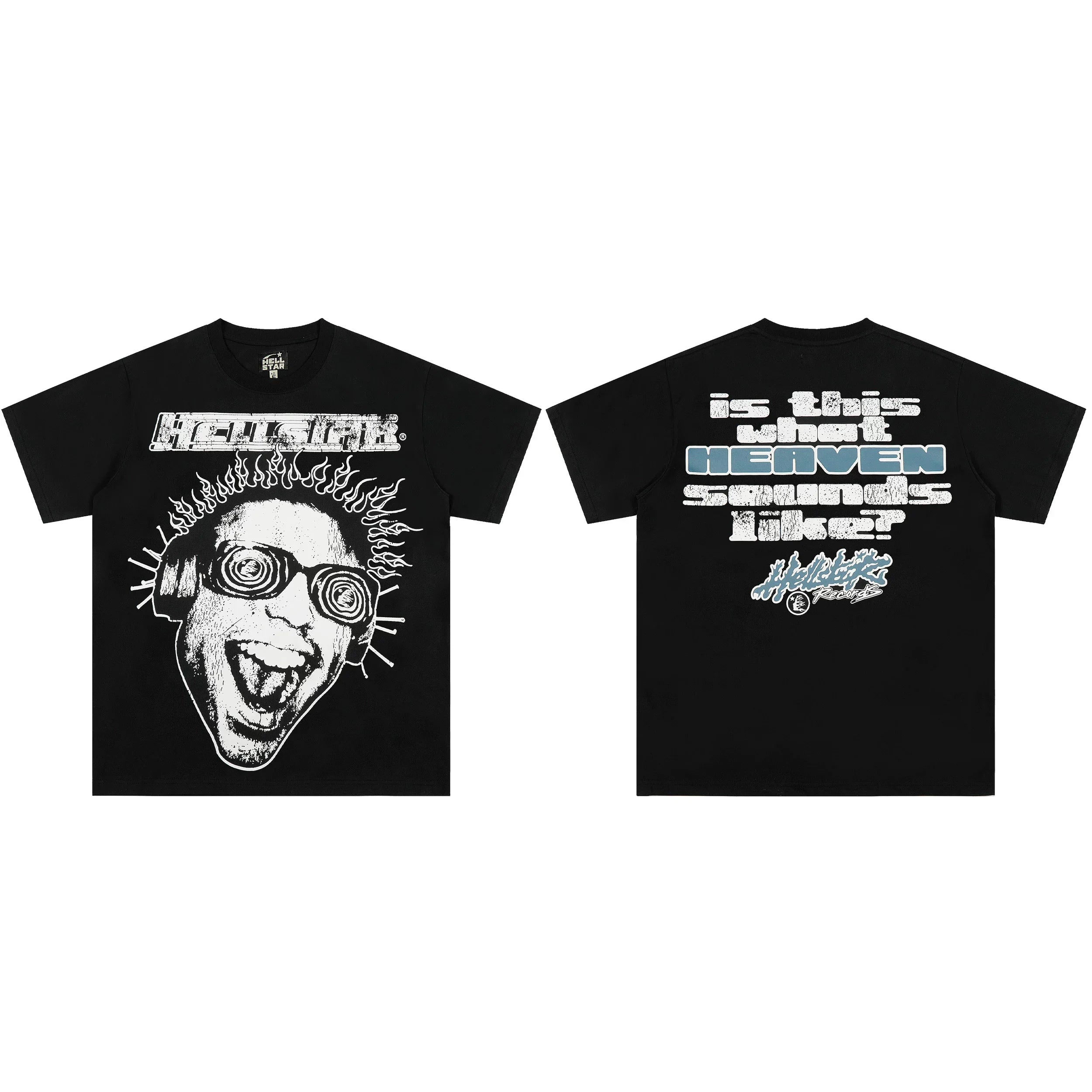 Hellstar Heavyweight Digital Graffiti Tee Black