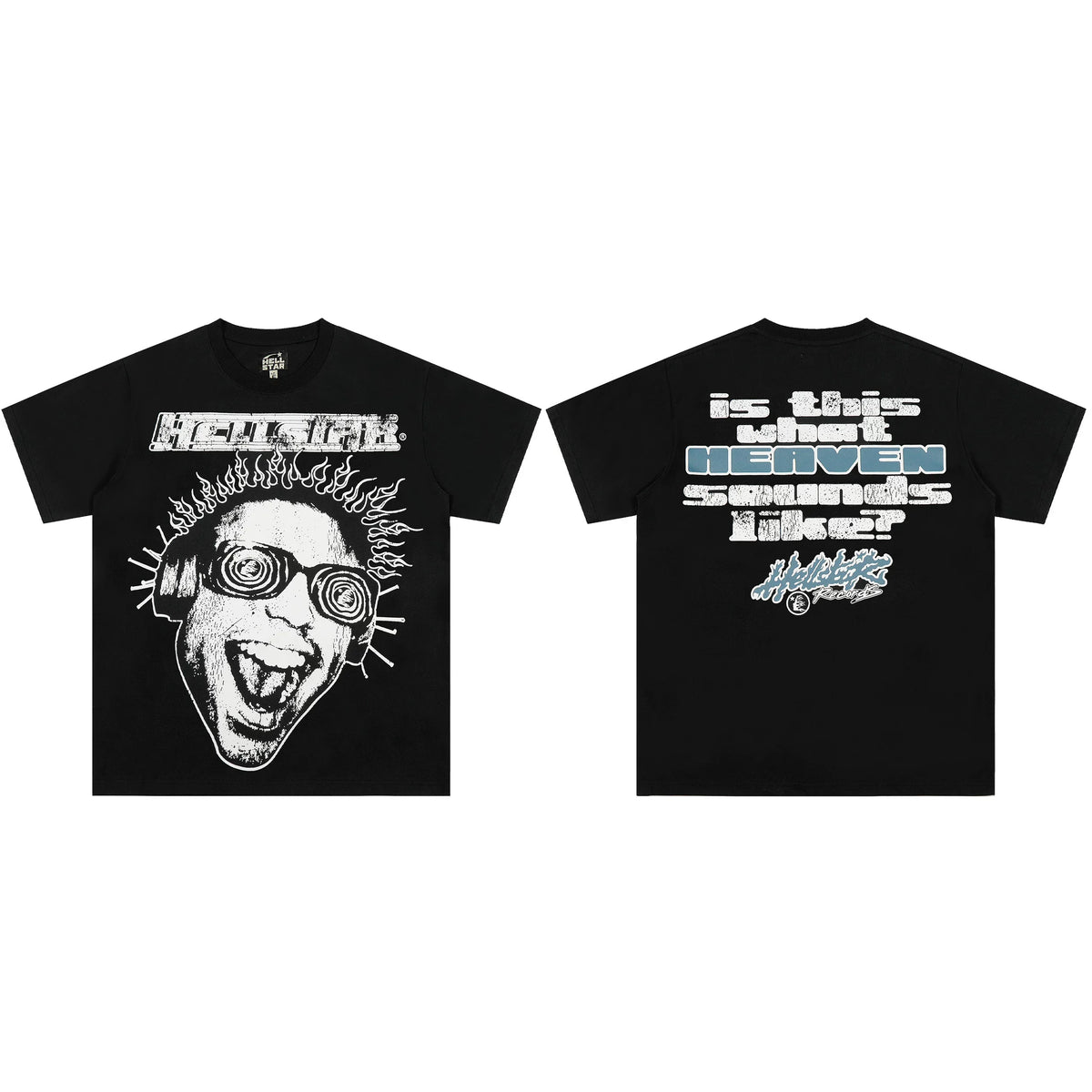 Hellstar Heavyweight Digital Graffiti Tee Black