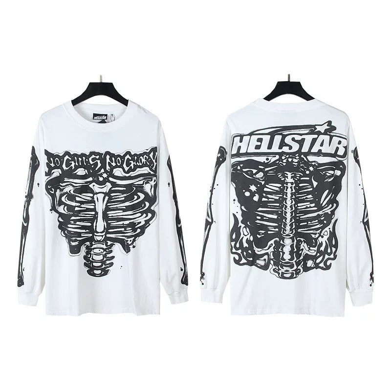 Hellstar Base Layer Long Sleeve White