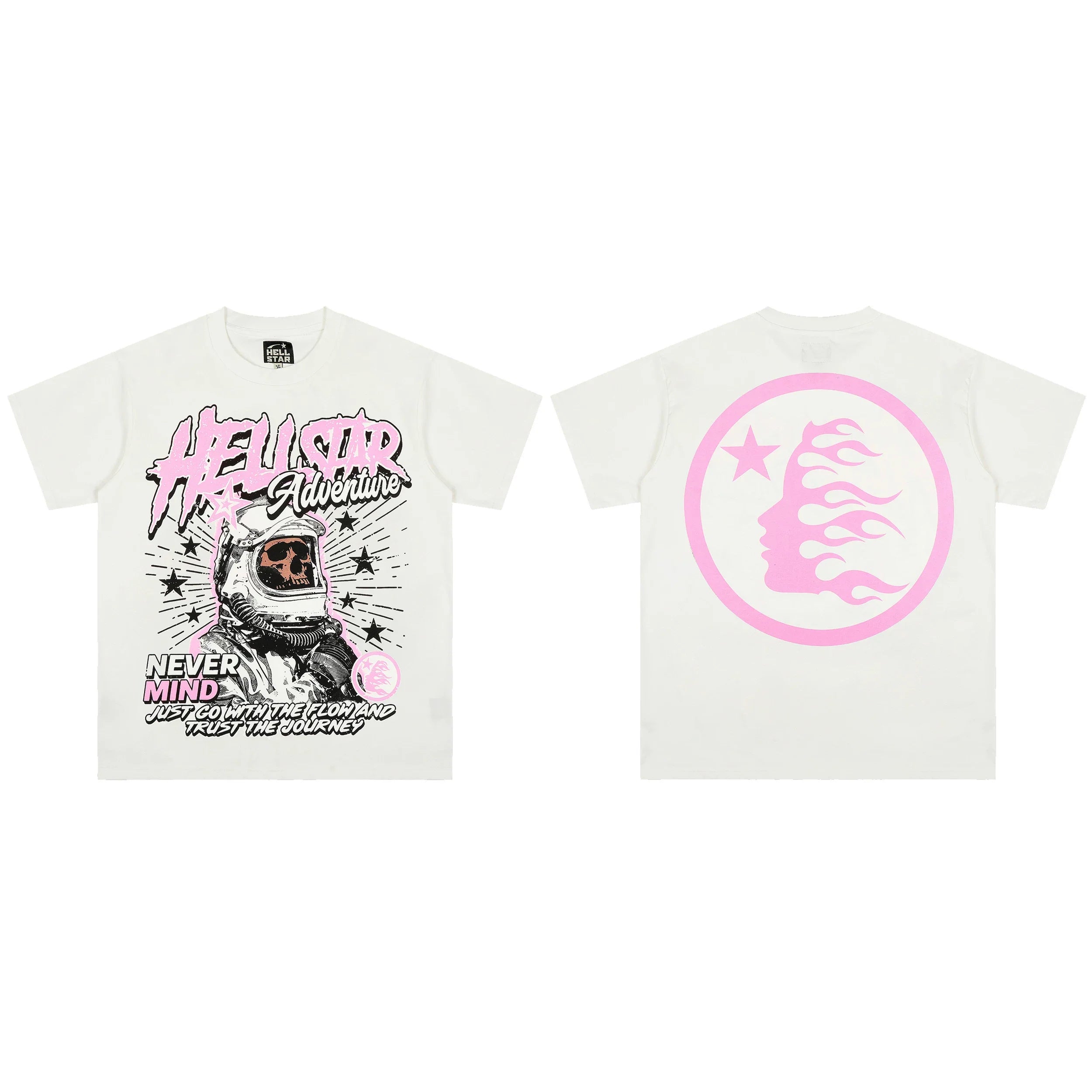 Hellstar Loose Vintage Graffiti Tee White