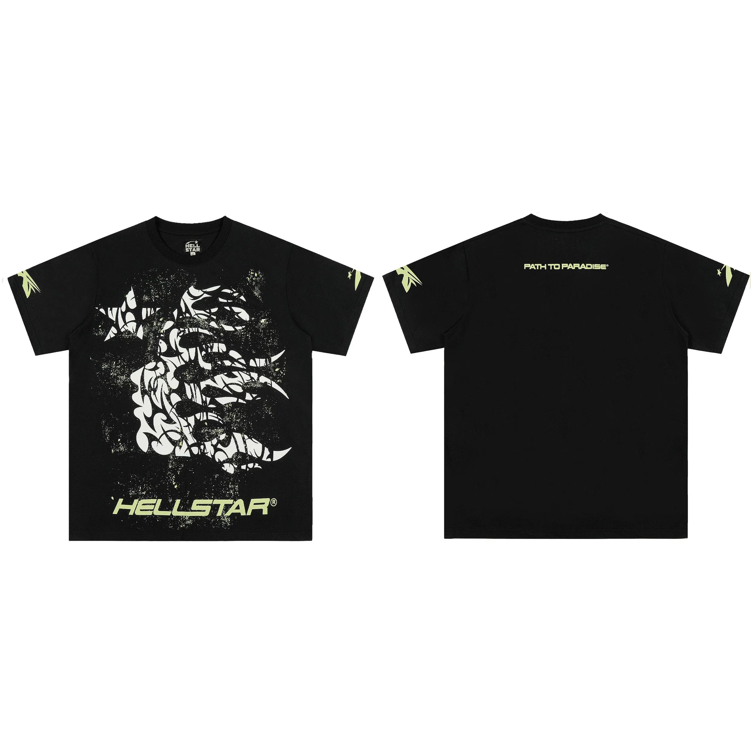 Hellstar Short Sleeve Heavyweight Tee Black