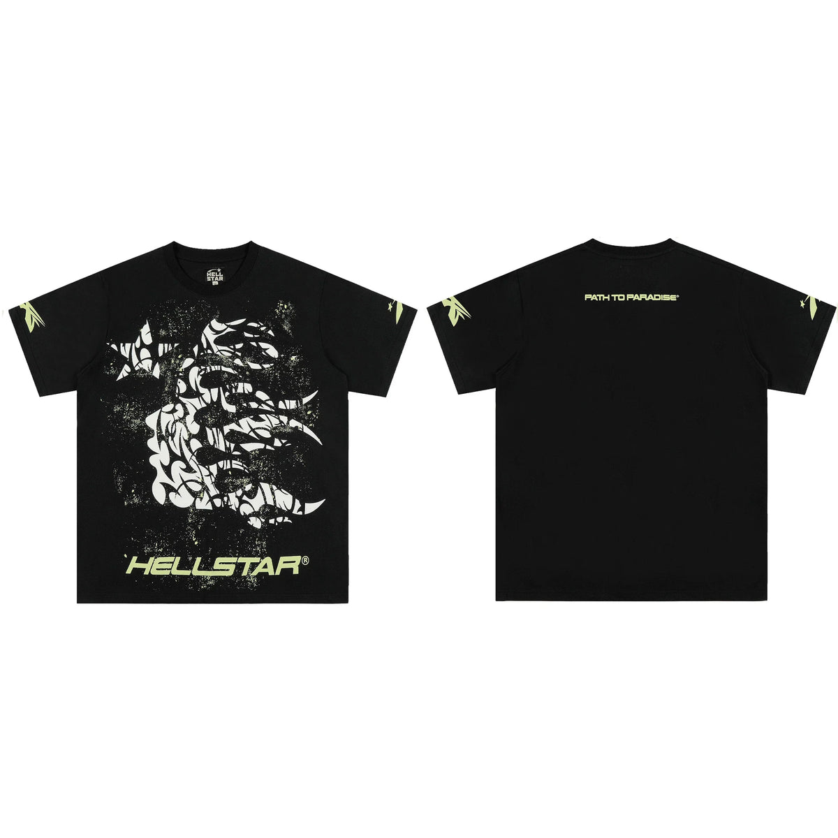 Hellstar Short Sleeve Heavyweight Tee Black