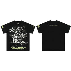 Hellstar Short Sleeve Heavyweight Tee Black