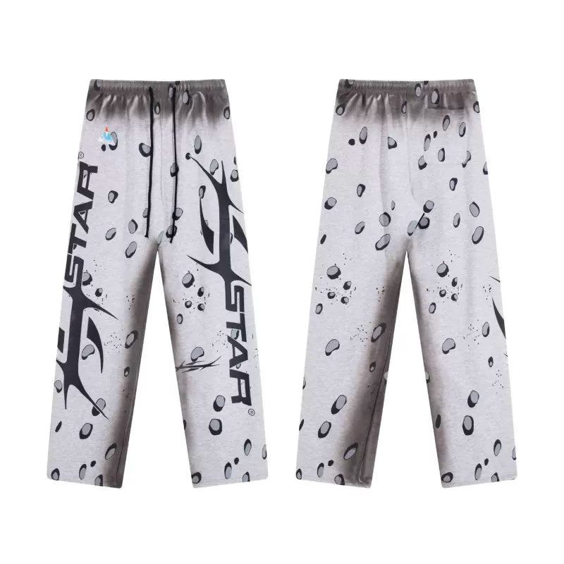 Hellstar Retro Washed Long Pants Grey
