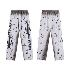 Hellstar Retro Washed Long Pants Grey