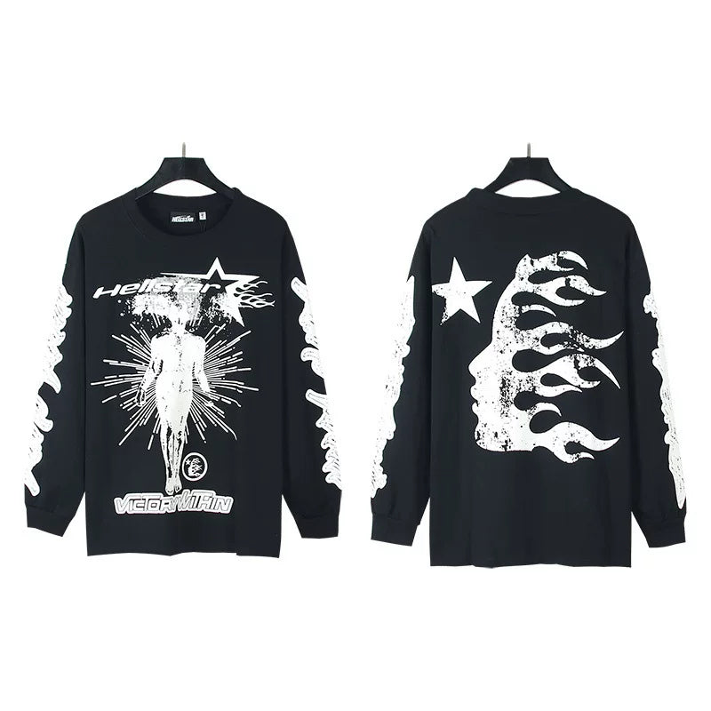 Hellstar Pure Cotton LS Tee Black