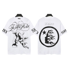 Hellstar Vintage Graffiti T-Shirt White