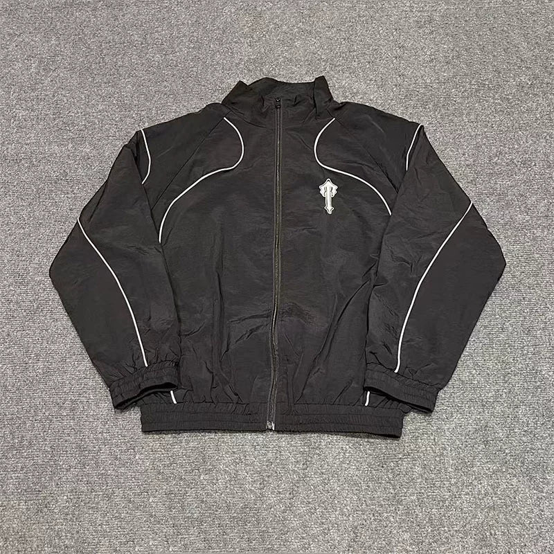 Trapstar Unisex Zip Jacket Black coat