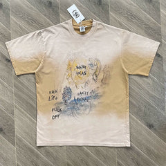 SAINT VANITY Global Attack Print T-Shirt